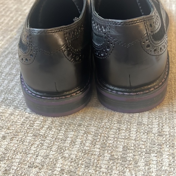 Cole Haan men purpled and black Oxford shoes size 7 - Picture 4 of 7